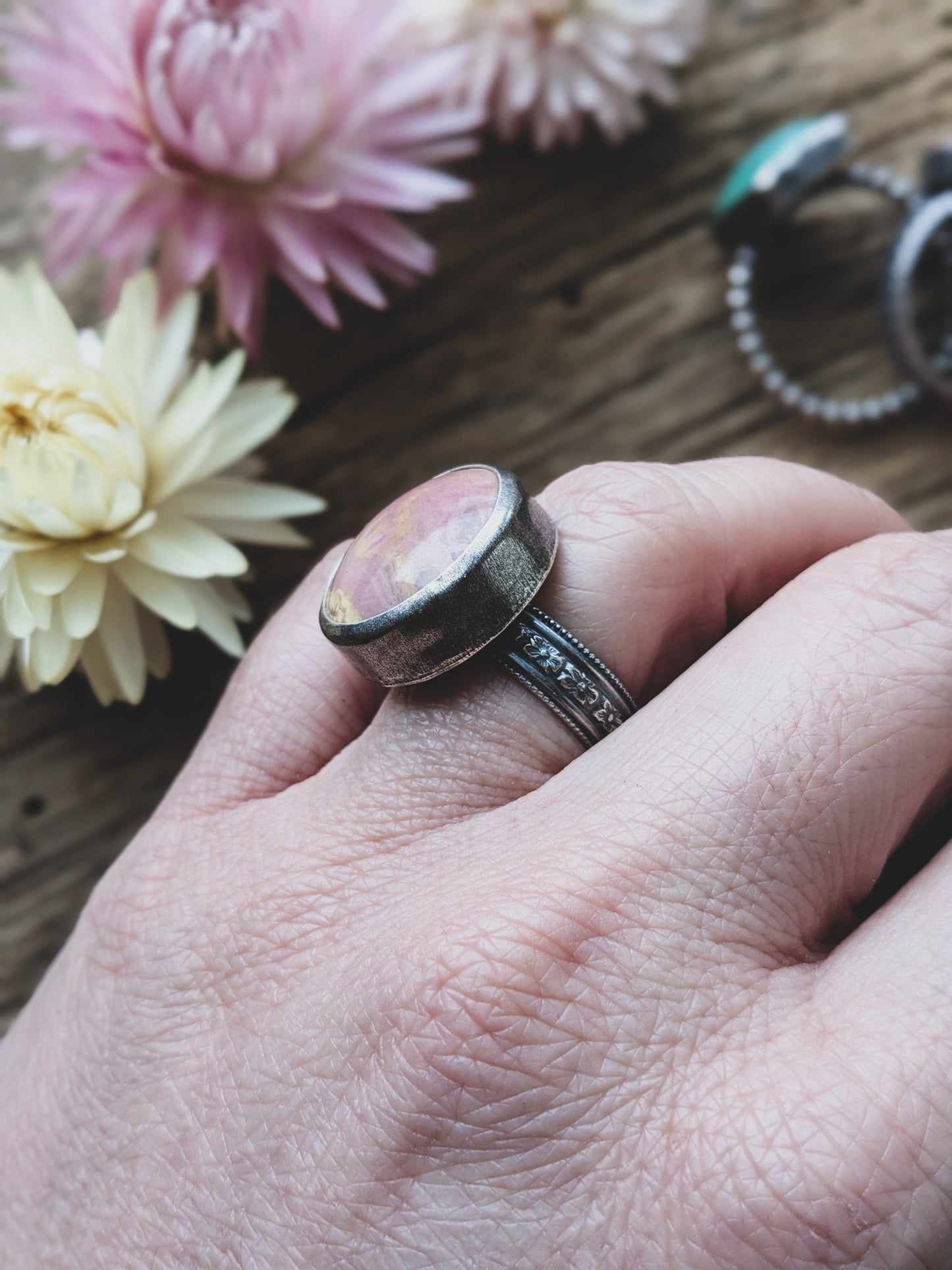 Handmade Sterling Silver Rings – Various Sizes & Cabochons - Batch 1