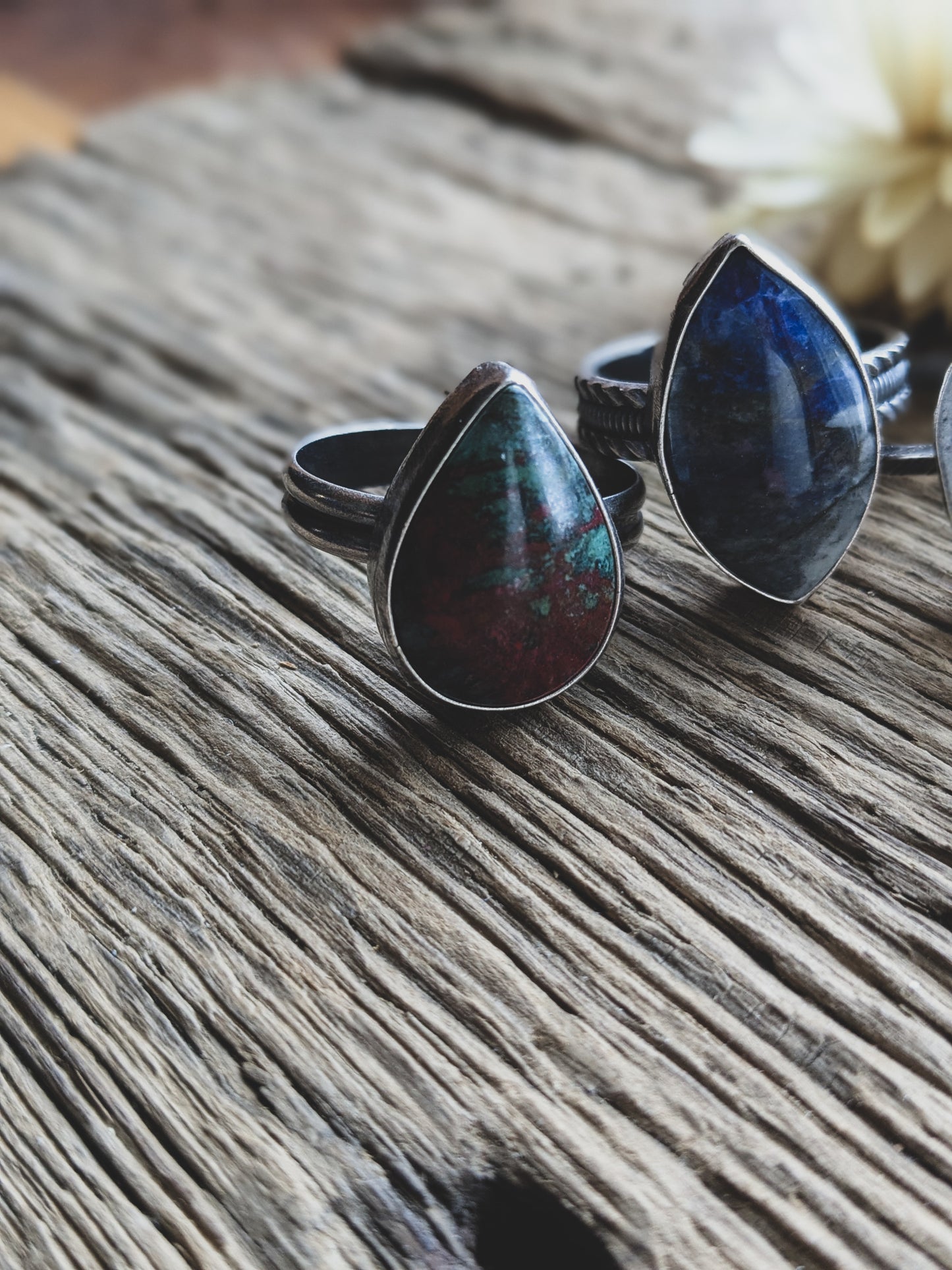 Handmade Sterling Silver Rings – Various Sizes & Cabochons - Batch 2